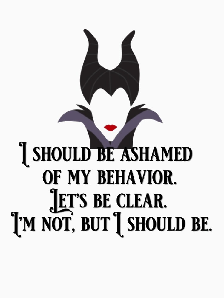 Disover Maleficent Ashamed Essential T-Shirt