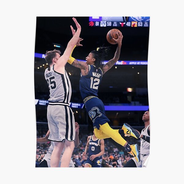 Ja Morant Memphis Grizzlies Dunk On Kevin Love Iconic T Shir - Inspire  Uplift