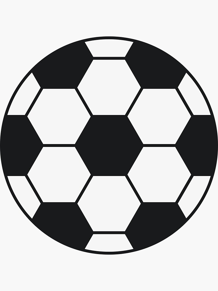 "Football Black and white Football Sticker Football cap" Sticker by vaibhavkote03 Redbubble