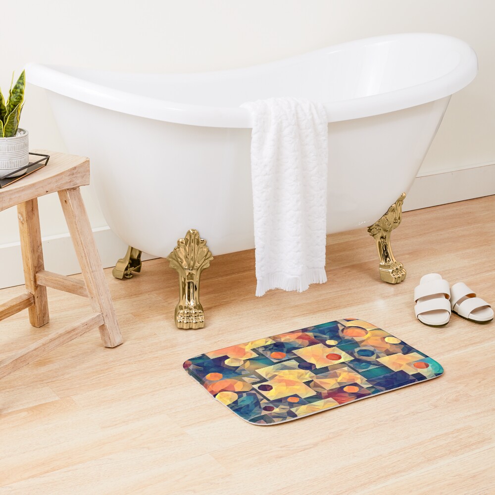 Item preview, Bath Mat designed and sold by squarecloud.