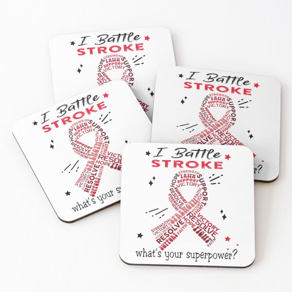Item preview, Stroke Warrior, I Battle Stroke What's Your Superpower? designed and sold by Greggwillard.