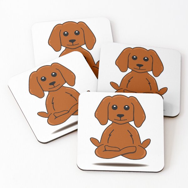 Item preview, Meditating dog levitating designed and sold by fivo.