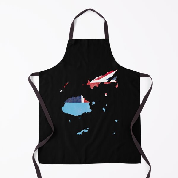 Item preview, Classic Fiji flag map designed and sold by EpicMaps.