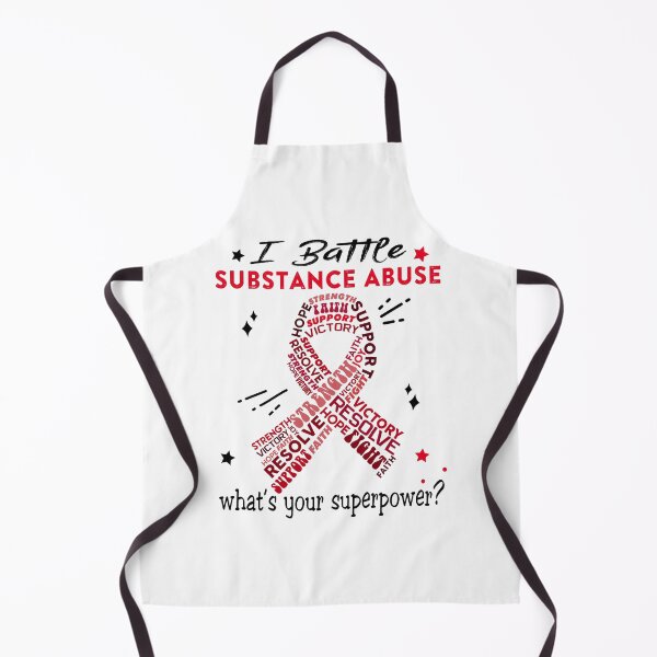 Item preview, Substance Abuse Warrior, I Battle Substance Abuse What's Your Superpower? designed and sold by Greggwillard.