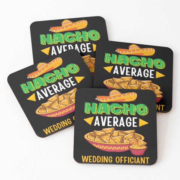 Item preview, Nacho Average Wedding Officiant Mexican Cinco De Mayo Fiesta designed and sold by retrodesigner14.