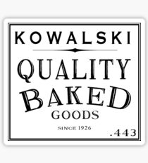 Kowalski Baked Goods Sticker