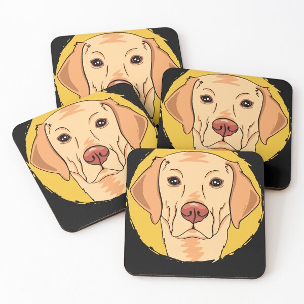 Item preview, Yellow Labrador Retriever Lab Face Blonde Dog Lover Pet designed and sold by RJ-Art.