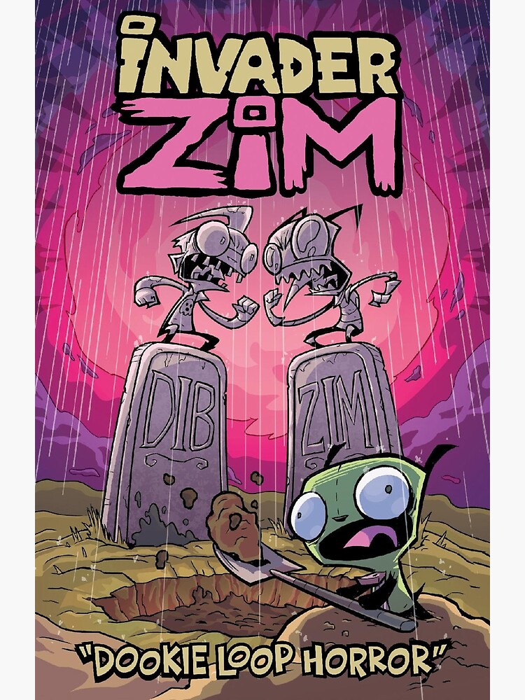 Invader Zim Poster Premium Matte Vertical Poster