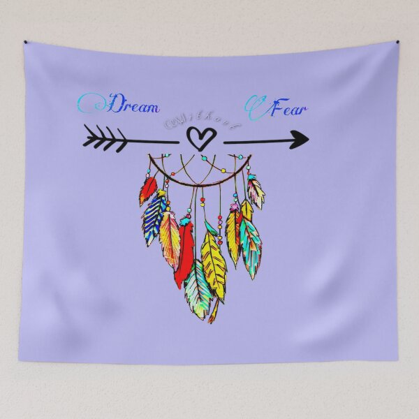 Item preview, Dream Without Fear | Dreamcatcher | Essential designed and sold by Nilima Bano ⭐⭐⭐⭐.