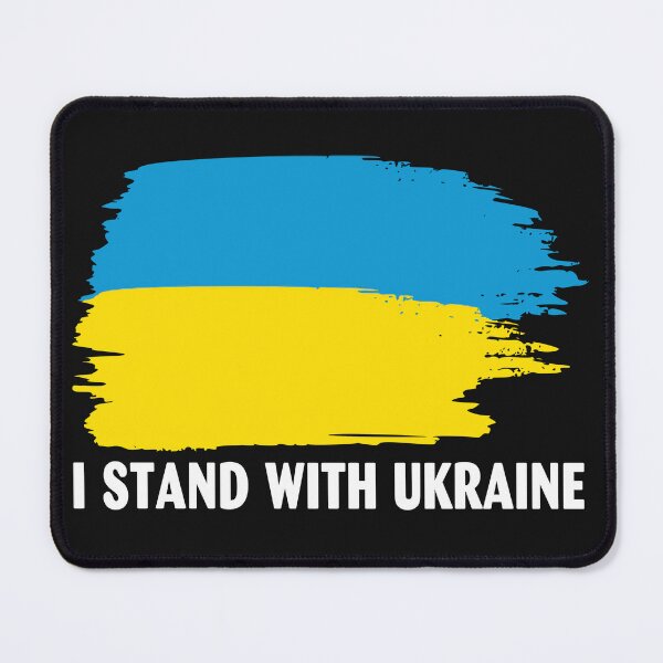Item preview, I Stand With Ukraine Flag #q76 designed and sold by NancyScCYS.
