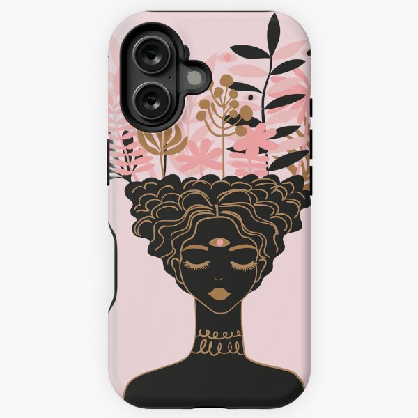 Aperçu de l'œuvre jardin d'esprit avec fond rose créée et vendue par anneamanda.