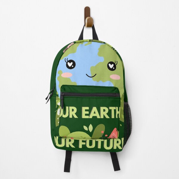 Item preview, Our Earth, Our Future - Happy Earth with flowers - Earth Day designed and sold by The-Muse.