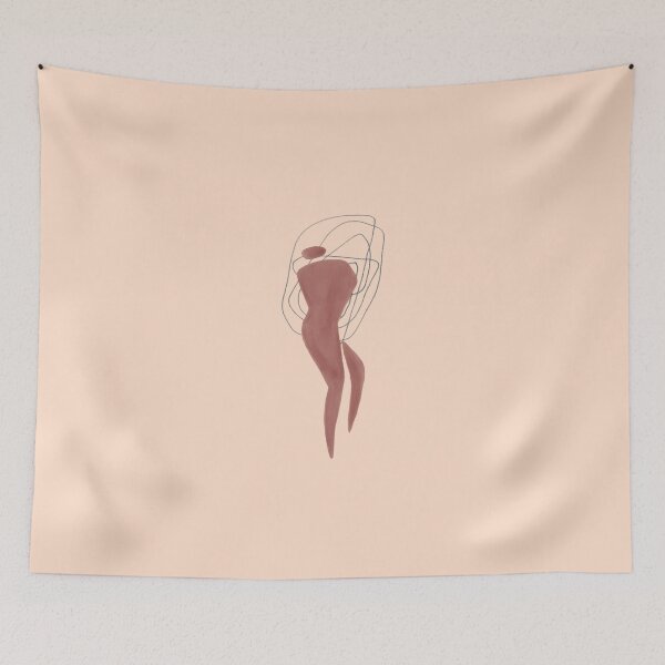 Item preview, Winter of your mind (II), minimalist feminine art designed and sold by Littlezilla.