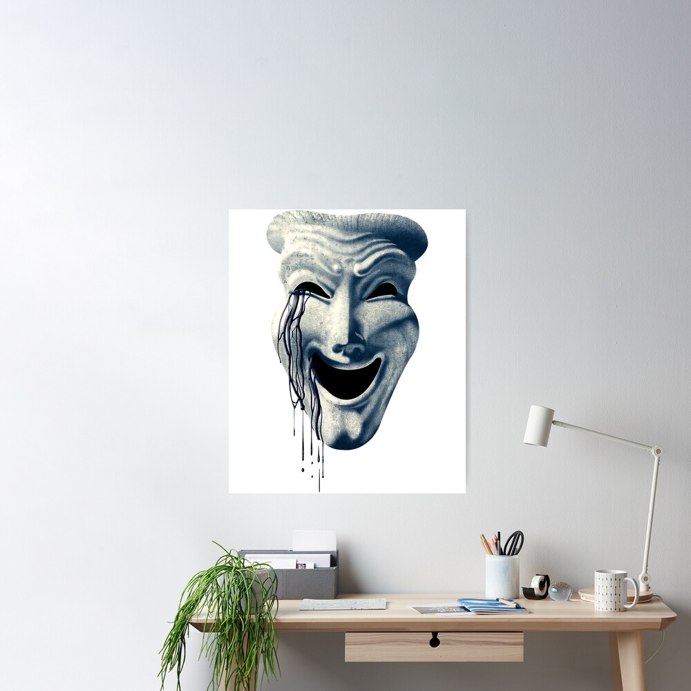 SCP-035 the possessive mask Poster for Sale by Temporla