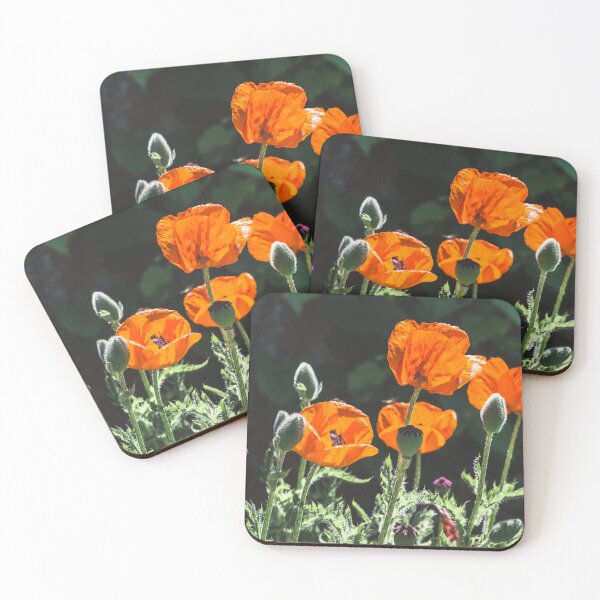 Item preview, Oriental poppies orange flowers designed and sold by StohlerPhotos.