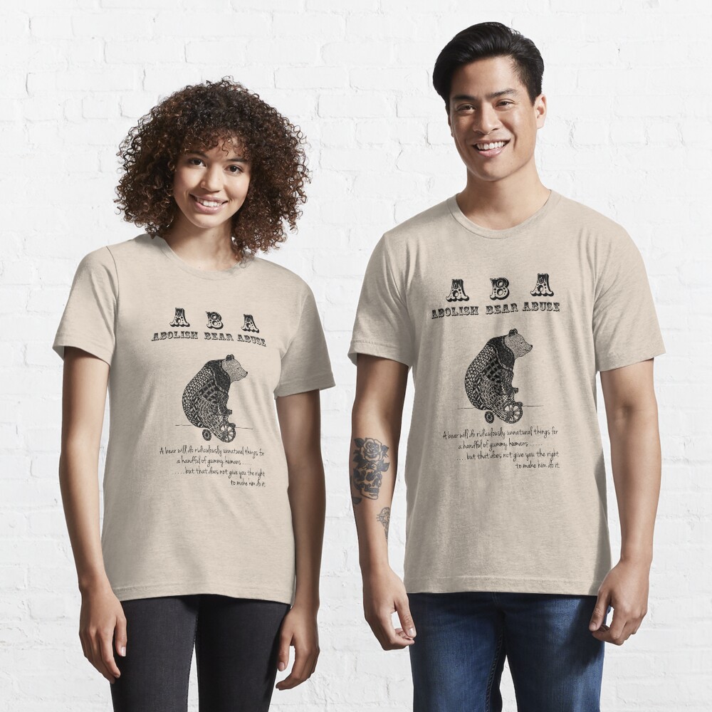 ABA - Circus Bear - Light Background Essential T-Shirt