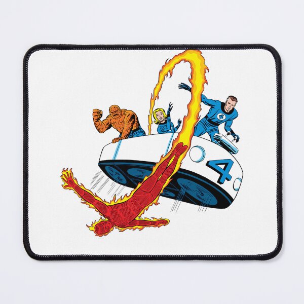 Item preview, Fantastic Four Retro Fantasticar Team Sweatshirt designed and sold by AnhornBlaz.