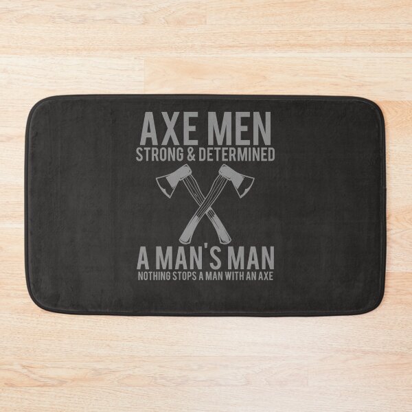 Item preview, Axe men Strong determined  Sticker designed and sold by ChristineLieben.