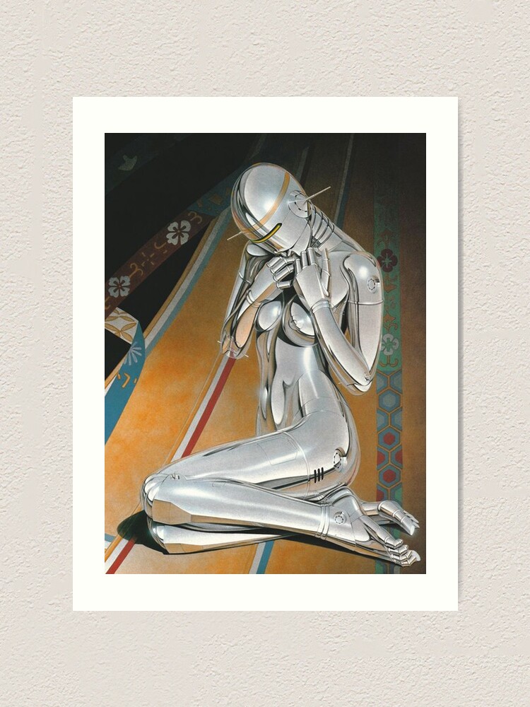 Sexy Robot Hajime Sorayama 1983 Poster Art Print For Sale By Lashjoan0 Redbubble 