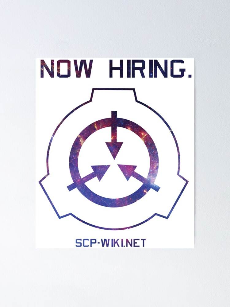 SCP Foundation Recruitment Poster Poster for Sale by