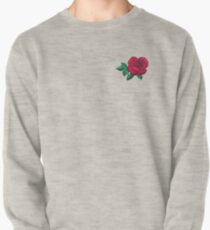 Gestickte Rose Sweatshirt