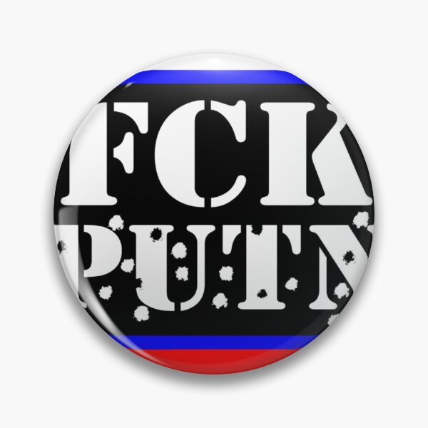 Item preview, FUCK Putin Disparos de la bandera de FCK Putin en blanco Camiseta esencial designed and sold by AvaFlynnf.
