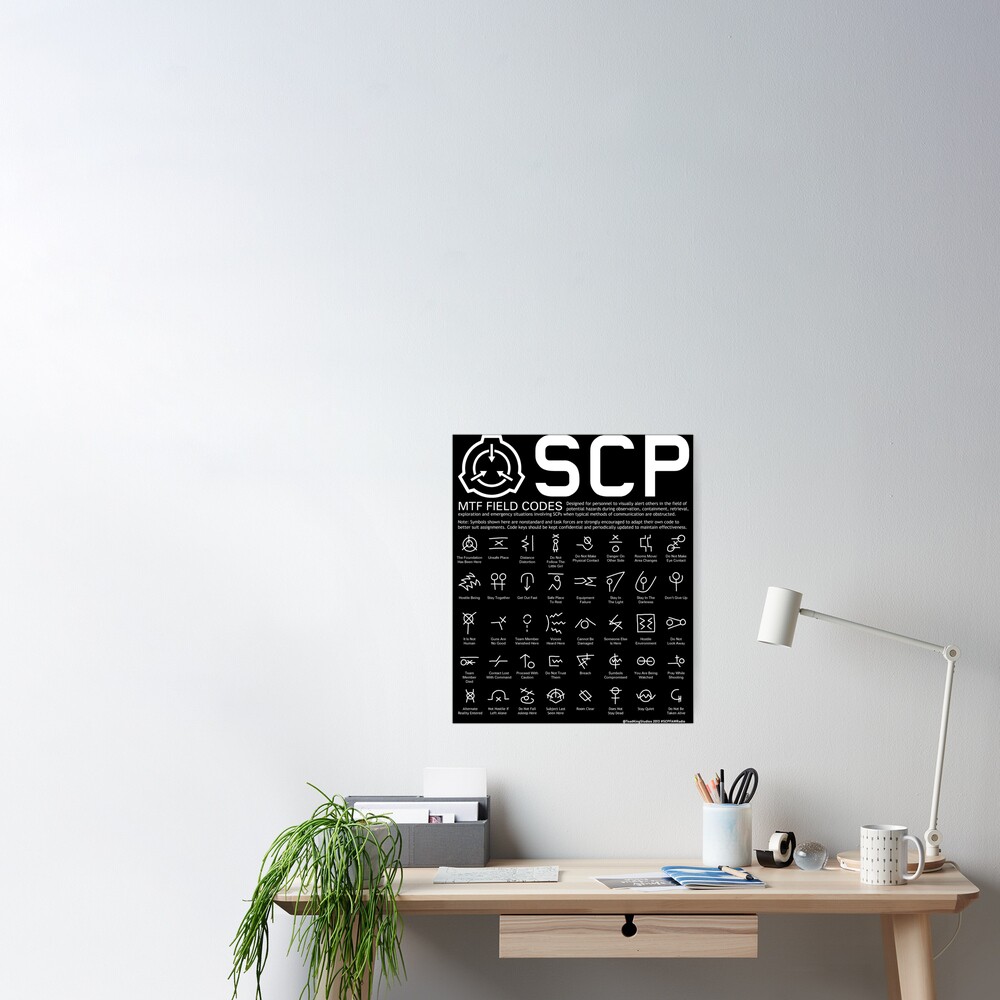 SCP MTF Field Codes by ToadKing07  Pin for Sale by