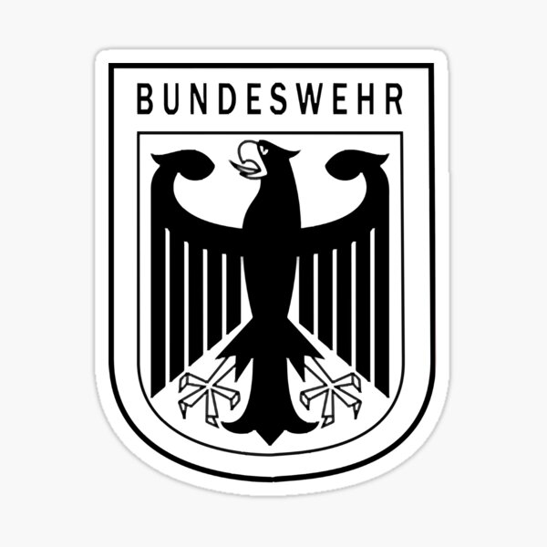 Bundesrepublik Deutschland Bundeswehr Sticker