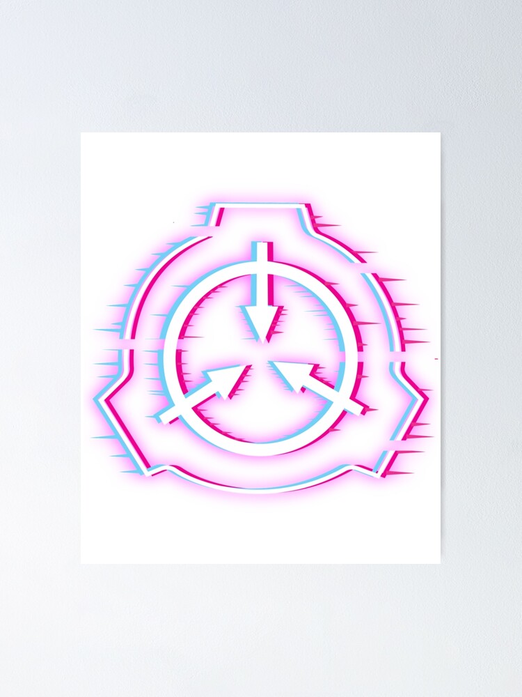 scp Foundation logo  Poster for Sale by Yu-u-Ta