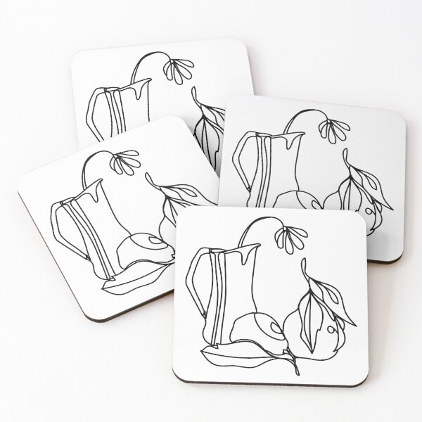 Item preview, One Line Drawing Still Life  designed and sold by EbonyRain.