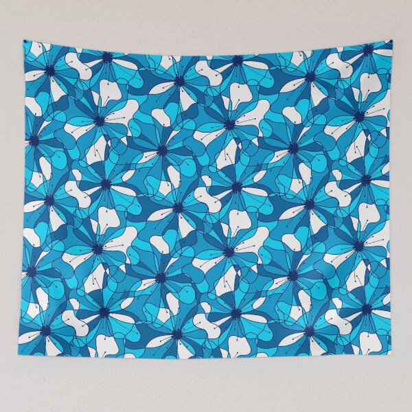 Item preview, Abstract surf hibiscus designed and sold by AdamFahey.