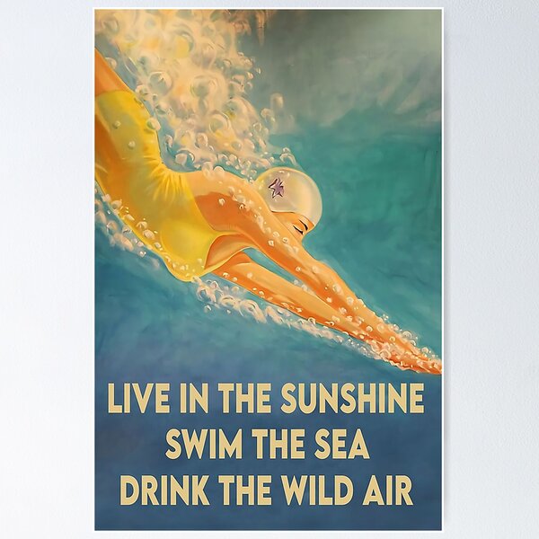 Item preview, Swimming Swim The Sea designed and sold by jveselov89.