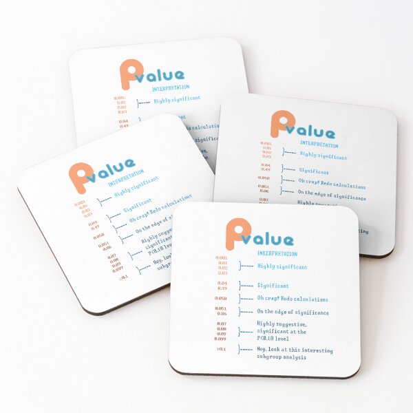 Item preview, P Value Data Science Design for a Data Scientist  designed and sold by sebastian3210.