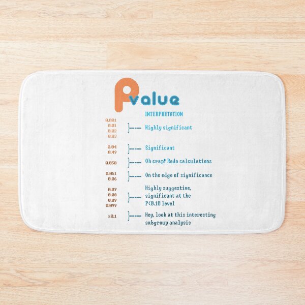 Item preview, P Value Data Science Design for a Data Scientist  designed and sold by sebastian3210.