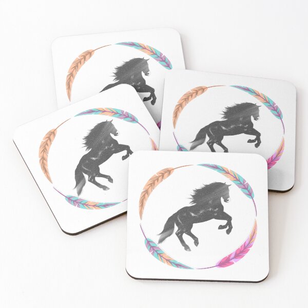 Item preview, Horse with Flowers designed and sold by Animob.
