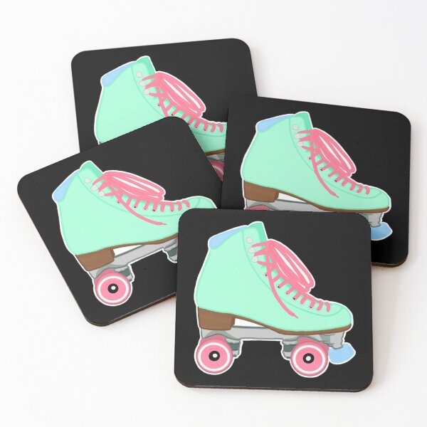 Item preview, Mint Blue Pink Rollerskate Pastel Classic T-Shirt designed and sold by cohenashl6.