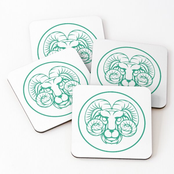 Item preview,  green aries logo designed and sold by JAG2B.