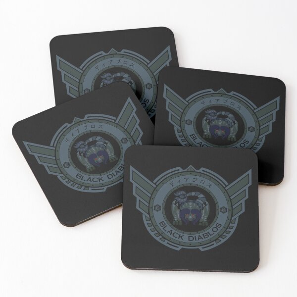 Aperçu de l'œuvre BLACK DIABLOS - CRESTS-V2 créée et vendue par EXION CREW.