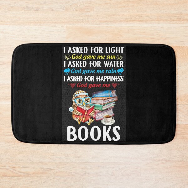 Item preview, I ASKED FOR HAPPINESS - GOD GAVE ME BOOKS  designed and sold by AleehaZenger.