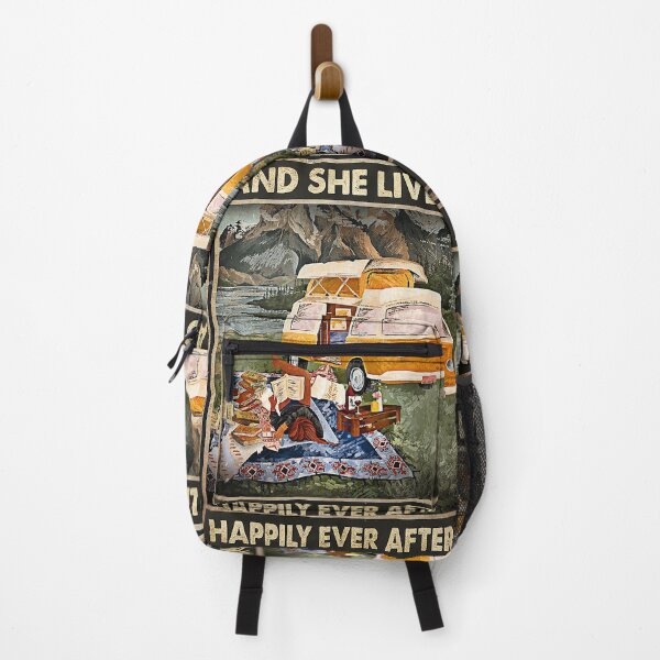 Item preview, And she lived happily ever after camping designed and sold by SaoirseNeid.