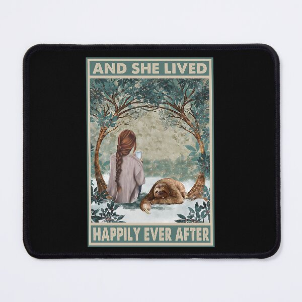 Item preview, Sloth And she lived happily ever after sloth lover designed and sold by KinstleHawa.
