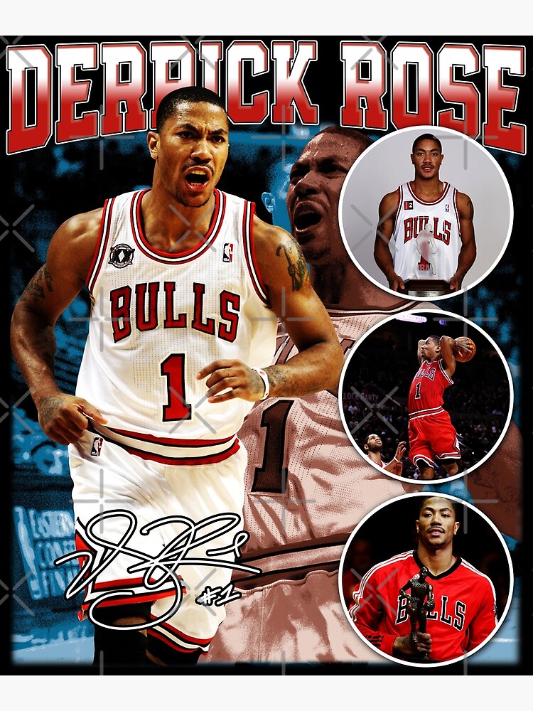 Derrick Rose Chicago Bulls NBA Basketball retro signature shirt, hoodie,  sweater, long sleeve and tank top