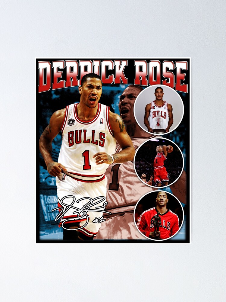 Chicago Bulls Derrick Rose 1 Nba Throwback Black Jersey Inspired