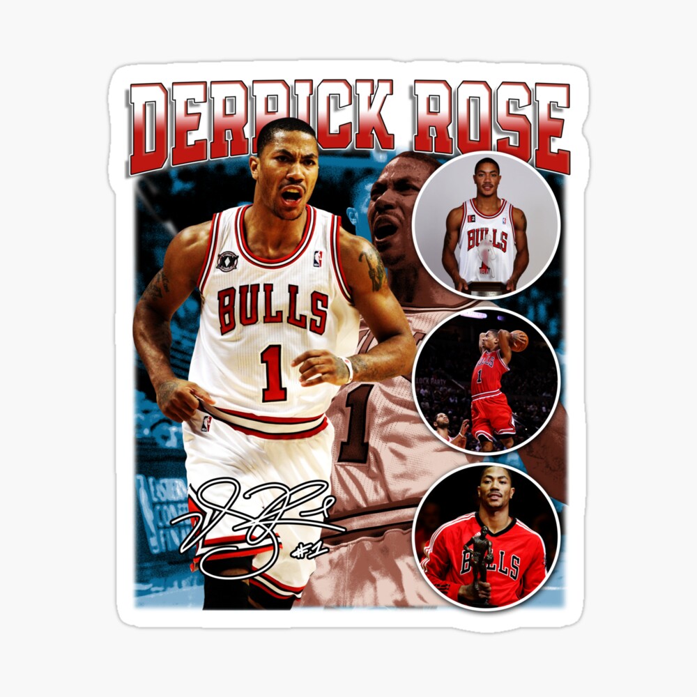 Derrick Rose Shirt Vintage Derrick Rose Shirt Retro 90s Derrick Rose  Bootleg Shirt Derrick Rose Homage Shirt Derrick Rose MVP Sh - AliExpress