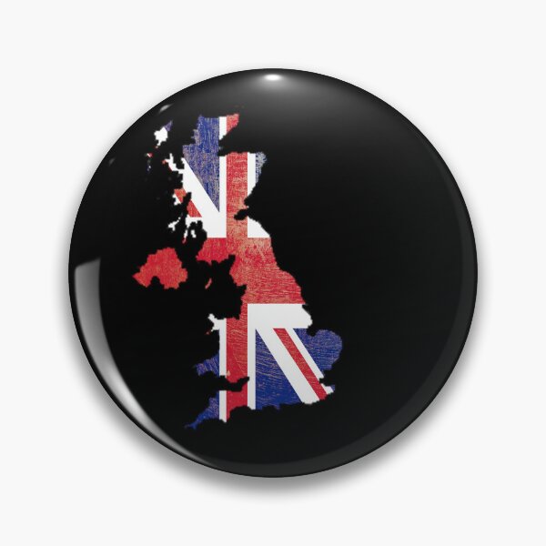 Item preview, Classic UK flag map designed and sold by EpicMaps.