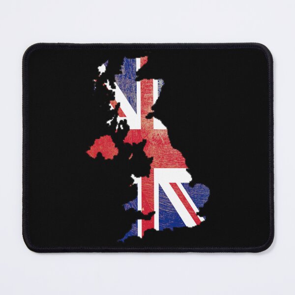 Item preview, Classic UK flag map designed and sold by EpicMaps.