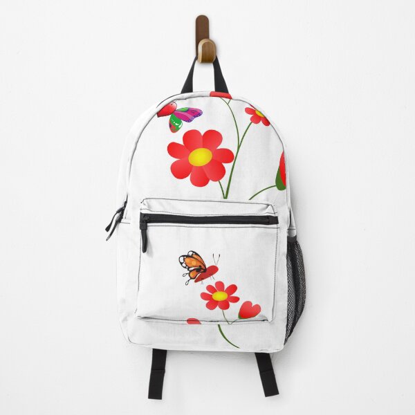 Item preview, HEART-SHAPED TREFOILS FLOWER AND BUTTERFLY DESIGN designed and sold by Tropic Wear Collection.