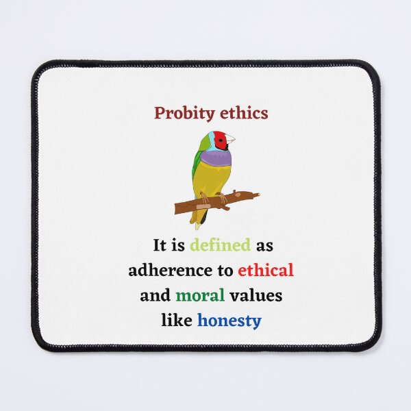 Item preview, Probity Ethics designed and sold by SKYSHOP007.