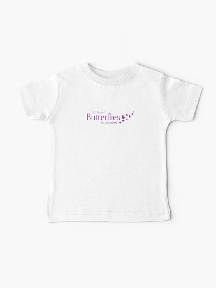 Thumbnail 1 of 2, Baby T-Shirt, Tegans Butterflies Logo designed and sold by Tegansbutterfly.