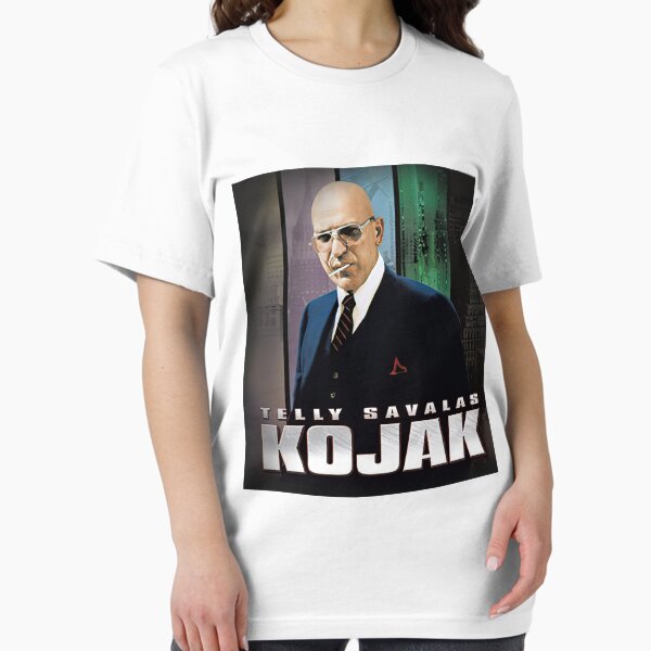 Item preview, Generic Kojak Telly Savalas T-shirt rétro classique Multicolore designed and sold by DesireeAnnStone.